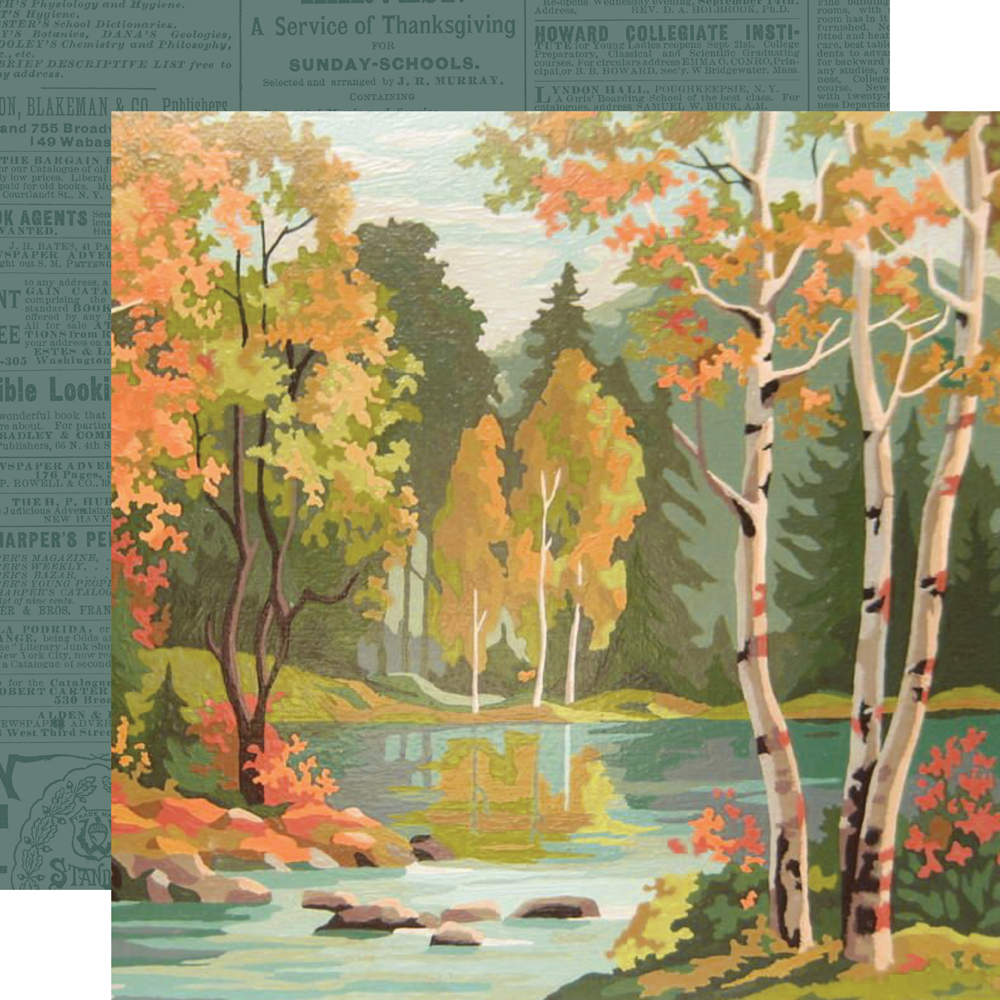 Simple Stories Pumpkins & Plaid 12X12 Happy Fall