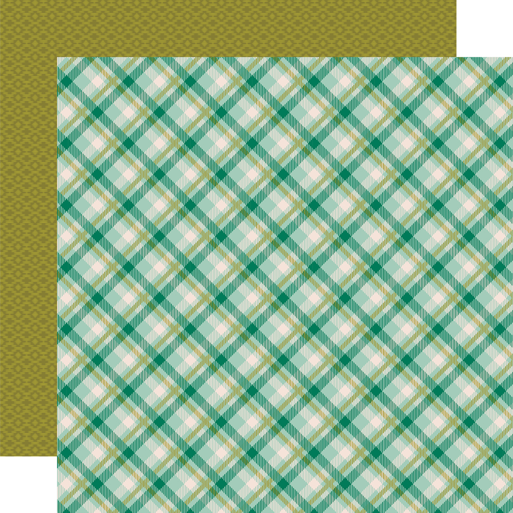 Simple Stories Pumpkins & Plaid 12X12 Flannel Nights