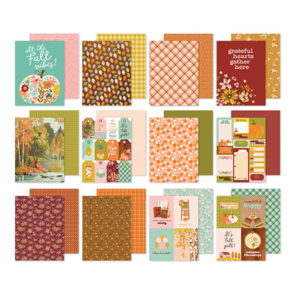 Simple Stories Pumpkins & Plaid 6X8 Pad