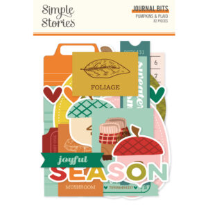 Simple Stories Pumpkins & Plaid Journal Bits & Pieces