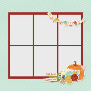 Simple Stories Pumpkins & Plaid Simple Pages Page Pieces