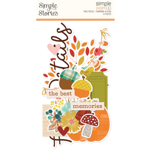 Simple Stories Pumpkins & Plaid Simple Pages Page Pieces