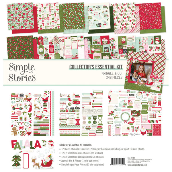 Simple Stories Kringle & Co. Collector's Esimple Storiesential Kit