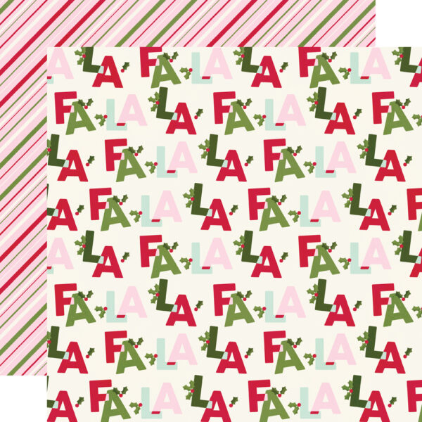 Simple Stories Kringle & Co. 12X12 Fa La La