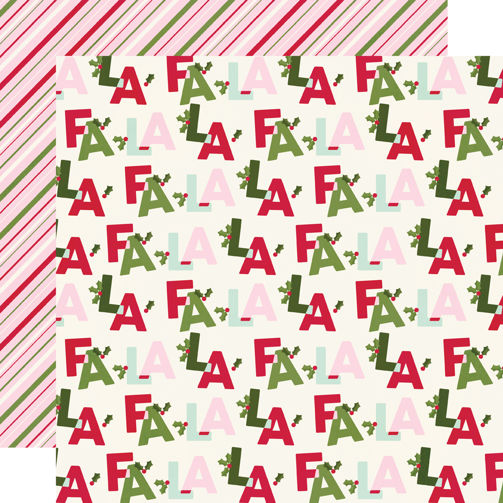 Simple Stories Kringle & Co. 12X12 Fa La La