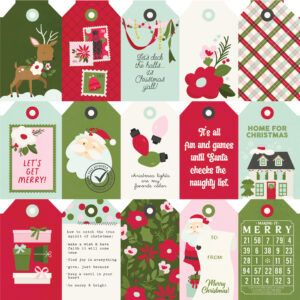 Simple Stories Kringle & Co. 12X12 Tag Elements