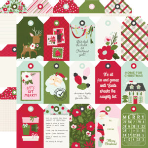 Simple Stories Kringle & Co. 12X12 Tag Elements