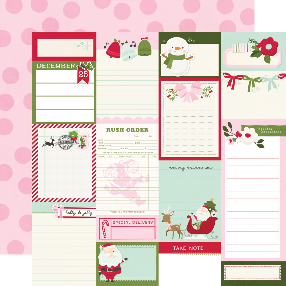 Simple Stories Kringle & Co. 12X12 Journal Elements