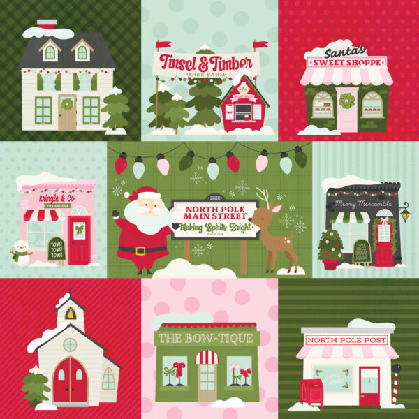 Simple Stories Kringle & Co. 12X123X4/ 4X4/4X6 Elements