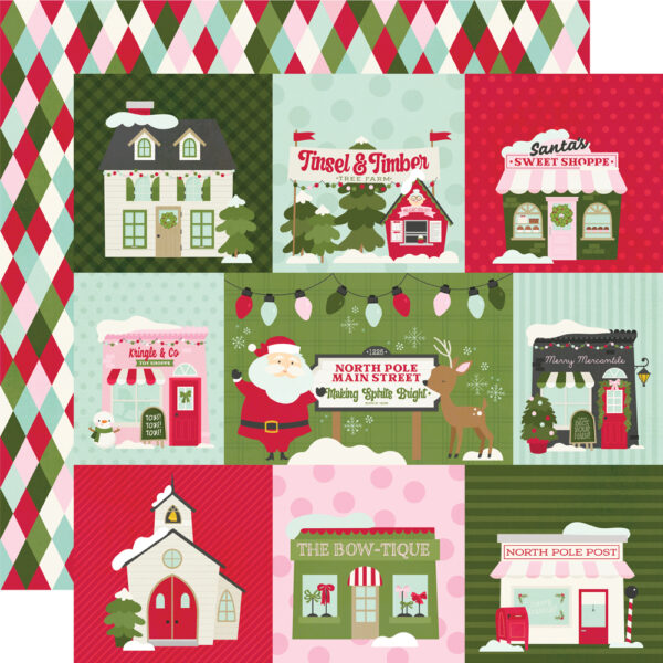 Simple Stories Kringle & Co. 12X123X4/ 4X4/4X6 Elements