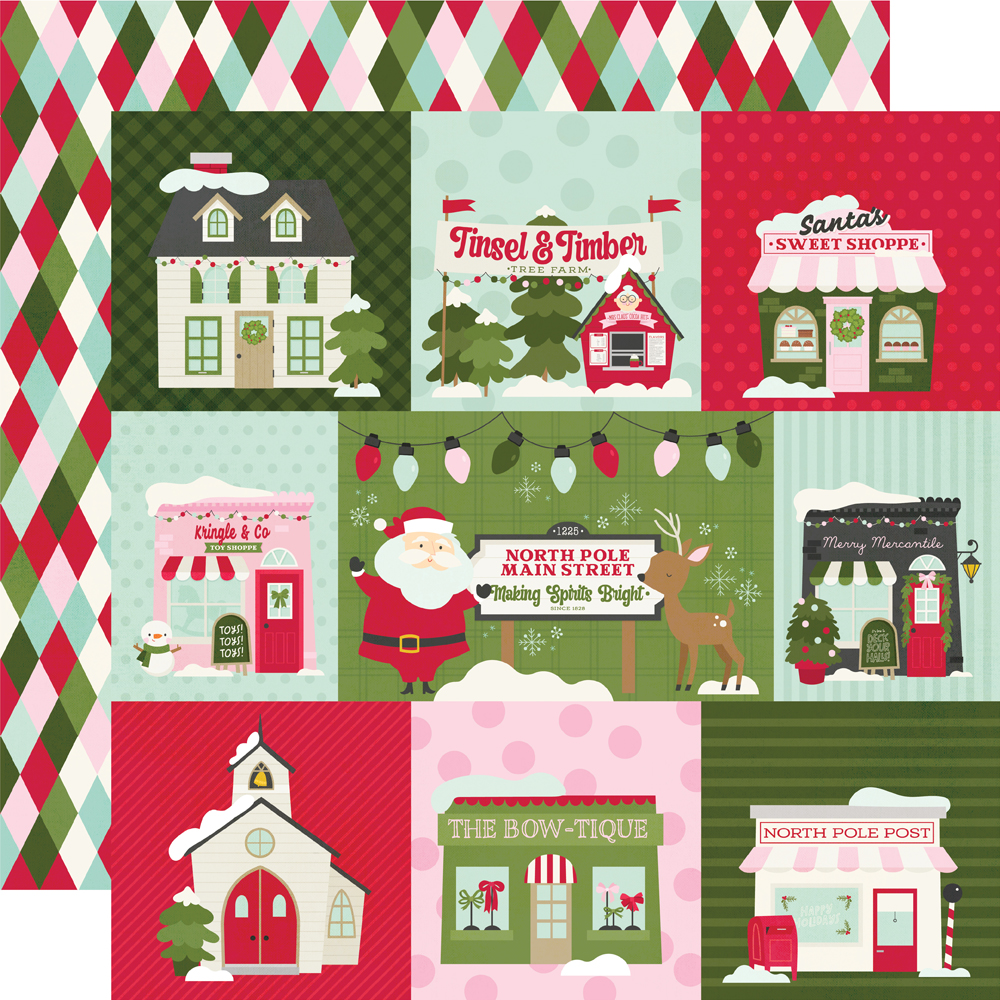 Simple Stories Kringle & Co. 12X123X4/ 4X4/4X6 Elements