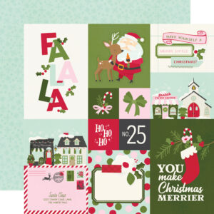 Simple Stories Kringle & Co. 12X12 Combo Elements