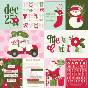 Simple Stories Kringle & Co. 12X12 3X4/4X6 Elements