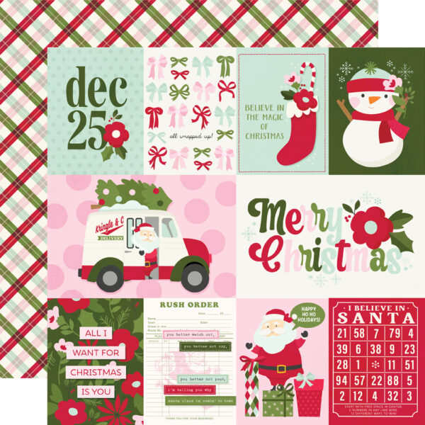 Simple Stories Kringle & Co. 12X12 3X4/4X6 Elements
