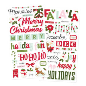 Simple Stories Kringle & Co. Foam Stickers