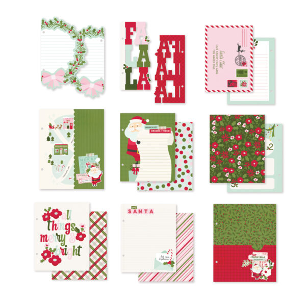 Simple Stories Kringle & Co sn@P! 6X8 Binder Inserts