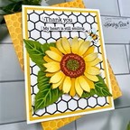 Honey Bee Die Lovely Layers: Sunflowers