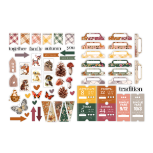 Pretty Little Studio Ginger Snap Die-cuts Potpourri Mix