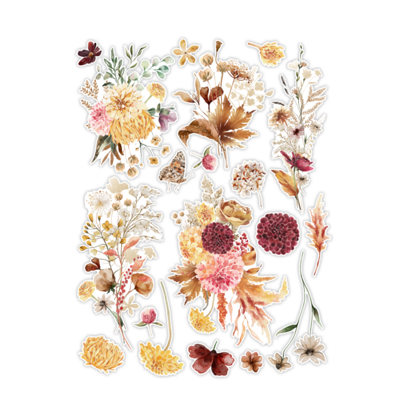 Pretty Little Studio Ginger Snap Die-cuts Fall Foilage