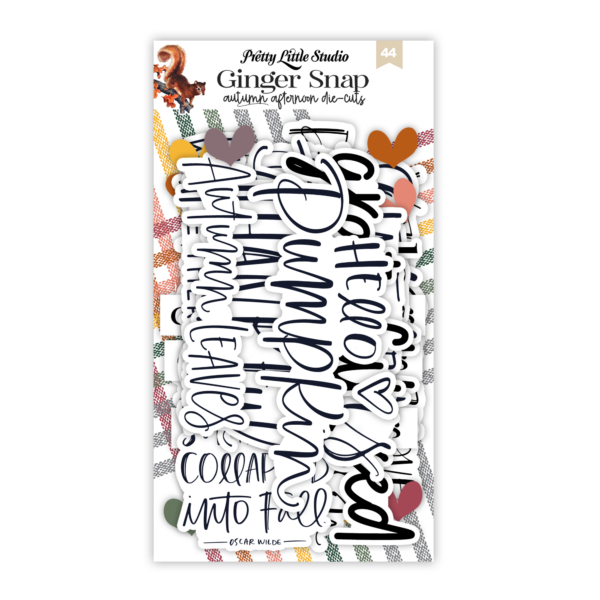 Pretty Little Studio Ginger Snap Die-cuts Autumn Afternoon