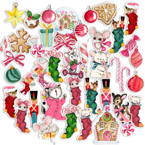 Pretty Little Studio Sugar Plum Die-cuts Sprinkles
