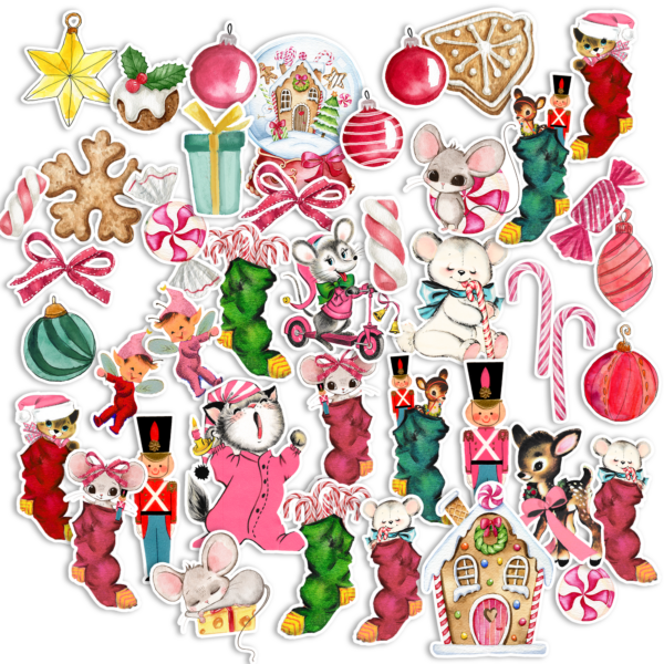 Pretty Little Studio Sugar Plum Die-cuts Sprinkles