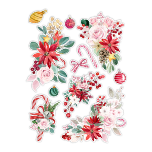 Pretty Little Studio Sugar Plum Die-cuts Merry Berry Florals