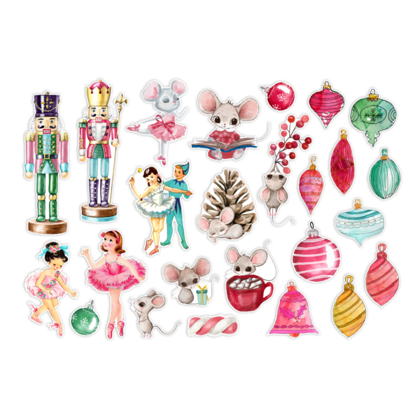 Pretty Little Studio Sugar Plum Die-cuts Nutcracker (Large)