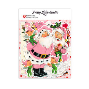 Pretty Little Studio Sugar Plum Die-cuts Pink Santa Mini