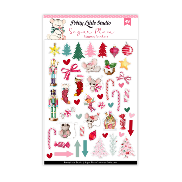 Pretty Little Studio Sugar Plum Stickers Eggnog Pretty Little Studio Sugar Plum Stickers Eggnog