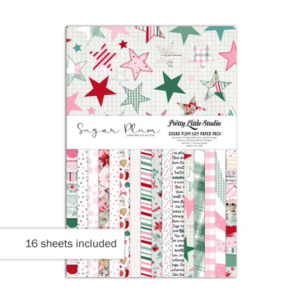 Pretty Little Studio Sugar Plum 6X9 Paper Pack