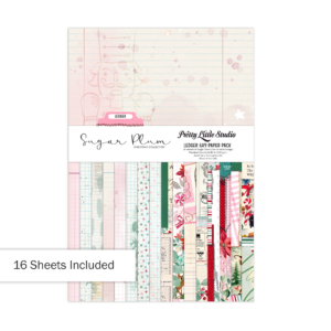 Pretty Little Studio Sugar Plum 6X9 Ledger Paper Pack