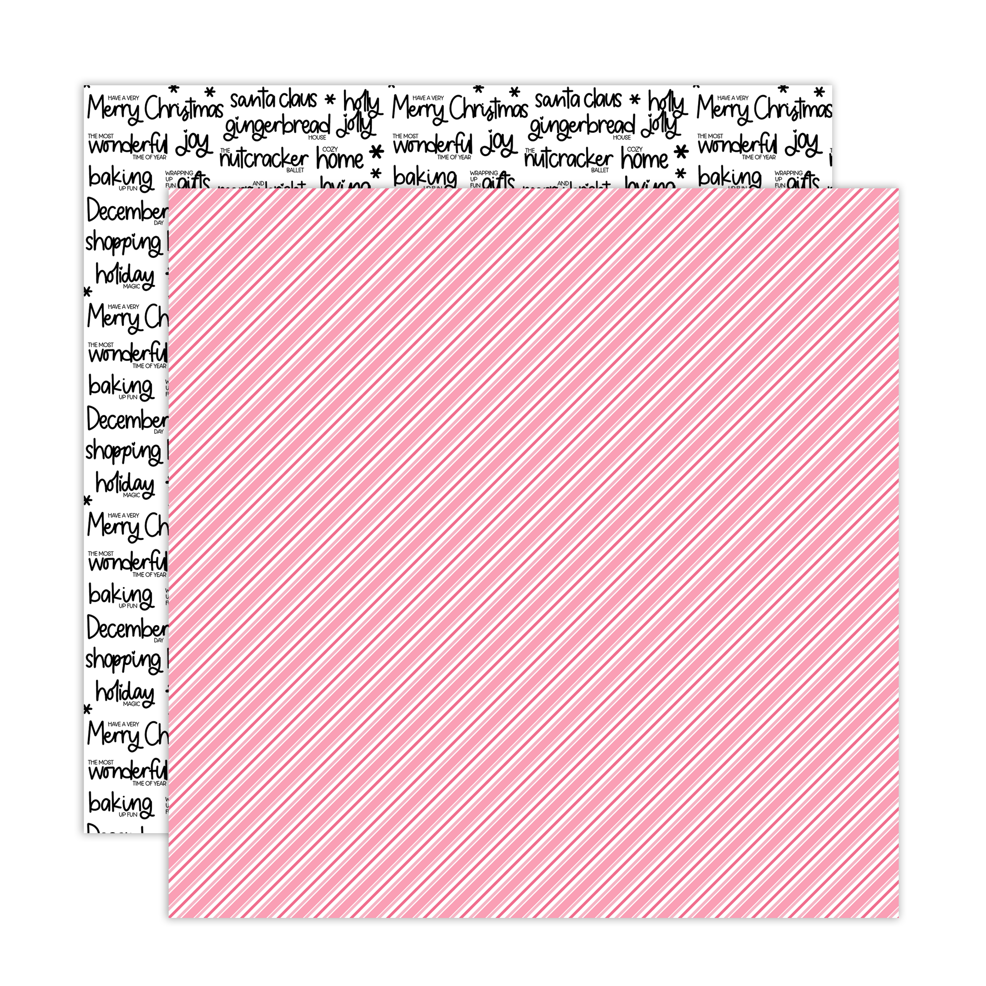 Pretty Little Studio Sugar Plum 12X12 Candy Sticks Snap