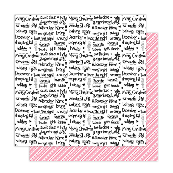 Pretty Little Studio Sugar Plum 12X12 Candy Sticks Snap