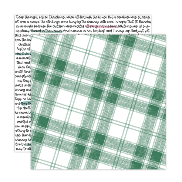 Pretty Little Studio Sugar Plum 12X12 Green Apple Snap Pretty Little Studio Sugar Plum 12X12 Green Apple Snap