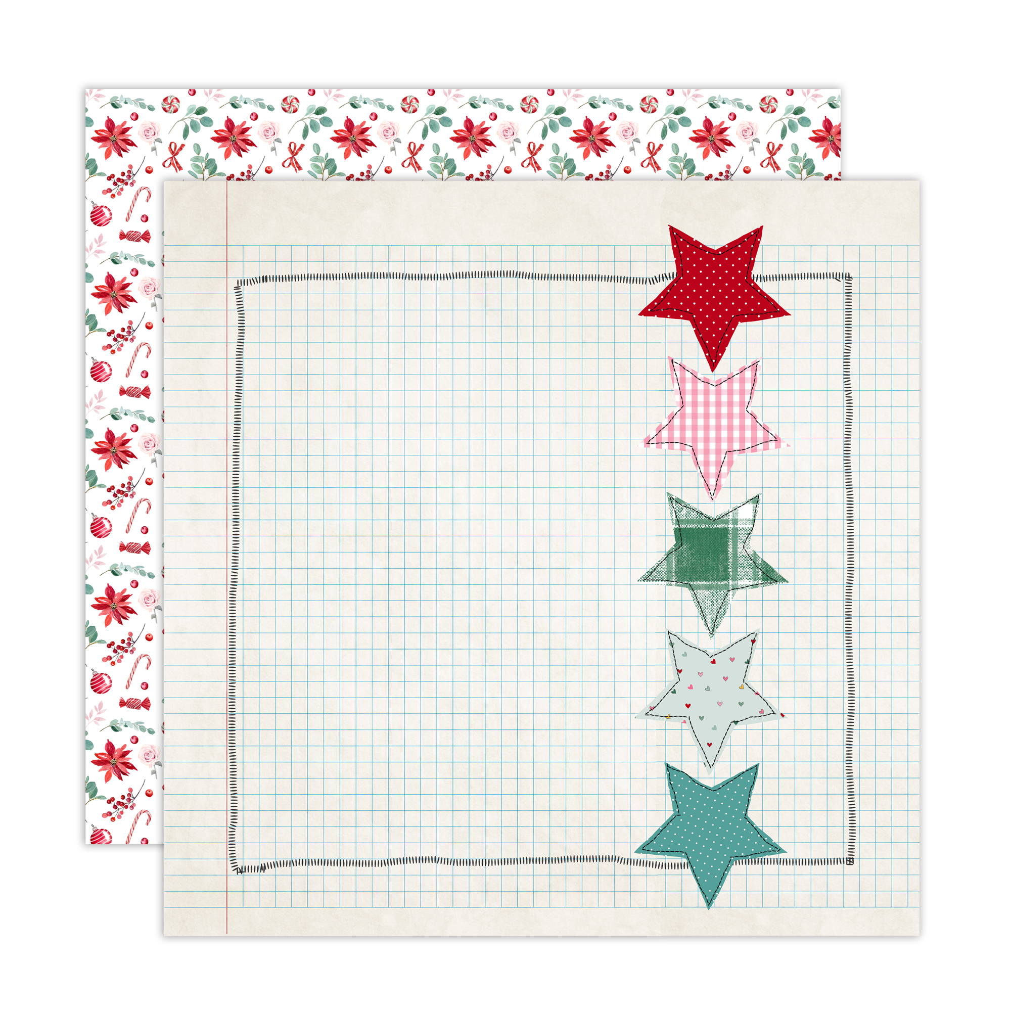 Pretty Little Studio Sugar Plum 12X12 Merry Berry Snap