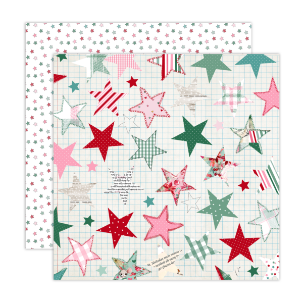 Pretty Little Studio Sugar Plum 12X12 Star Fruit Snap Pretty Little Studio Sugar Plum 12X12 Star Fruit Snap