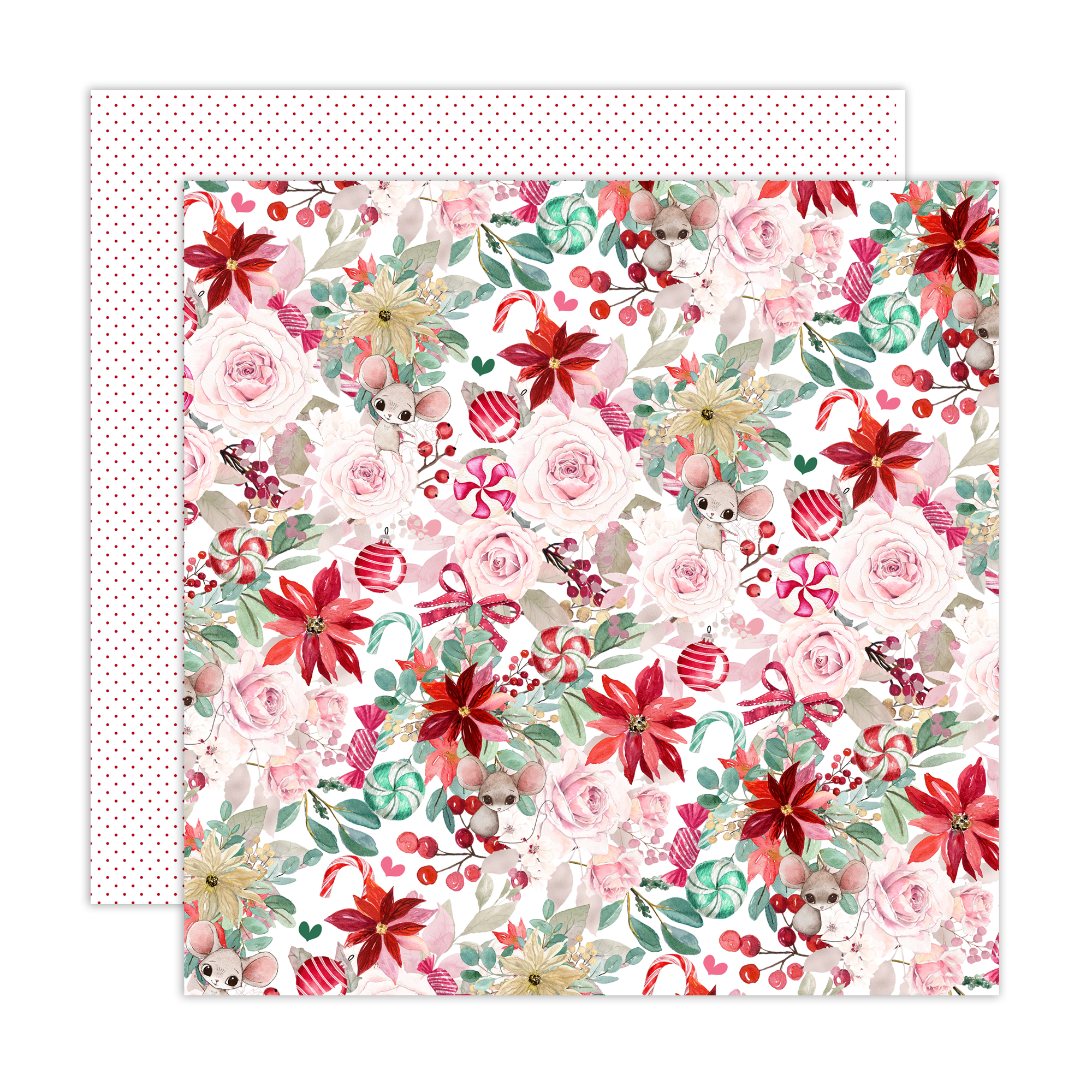 Pretty Little Studio Sugar Plum 12X12 Strawberry Shortcake Snap