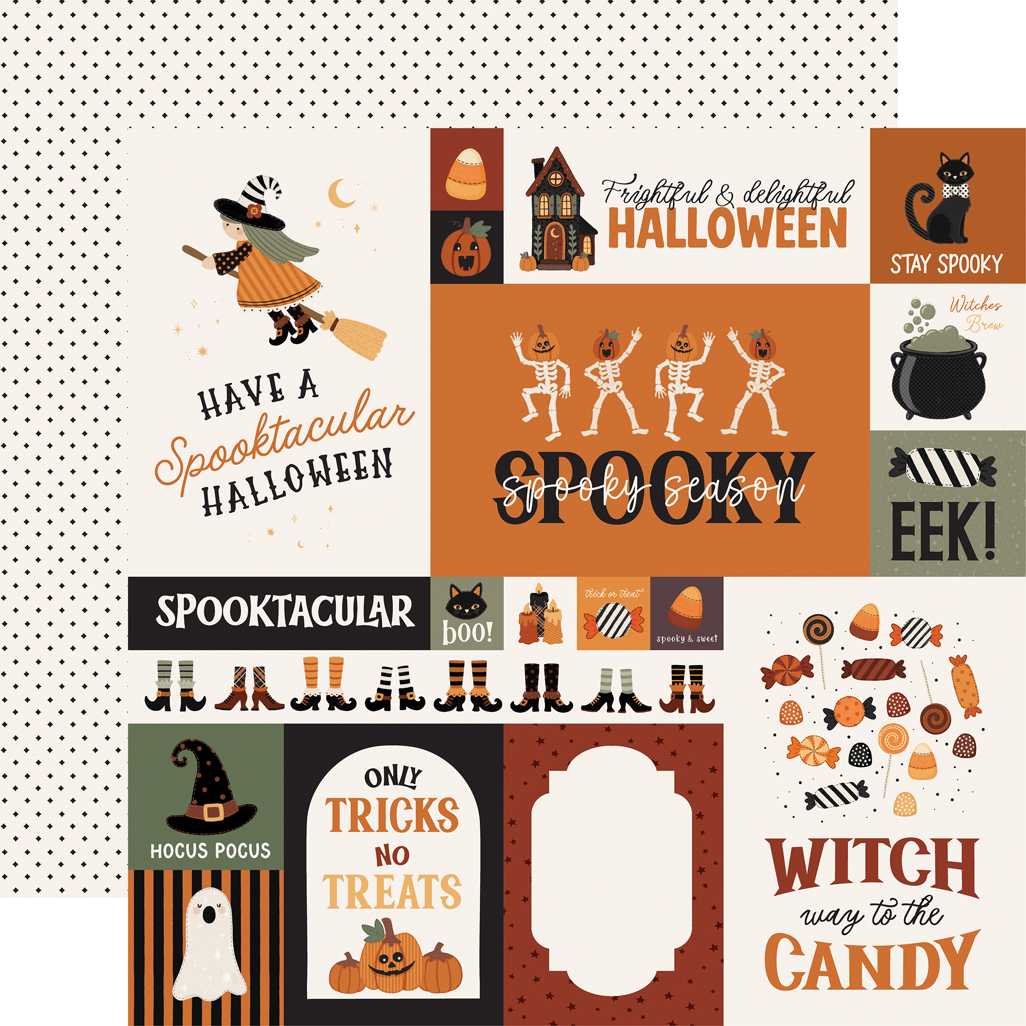 Carta Bella Handmade Halloween 12X12 Multi Journaling Cards