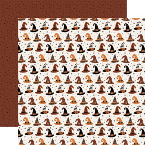 Carta Bella Handmade Halloween 12X12 Witch Halloween Hat