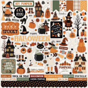 Carta Bella Handmade Halloween Element Sticker
