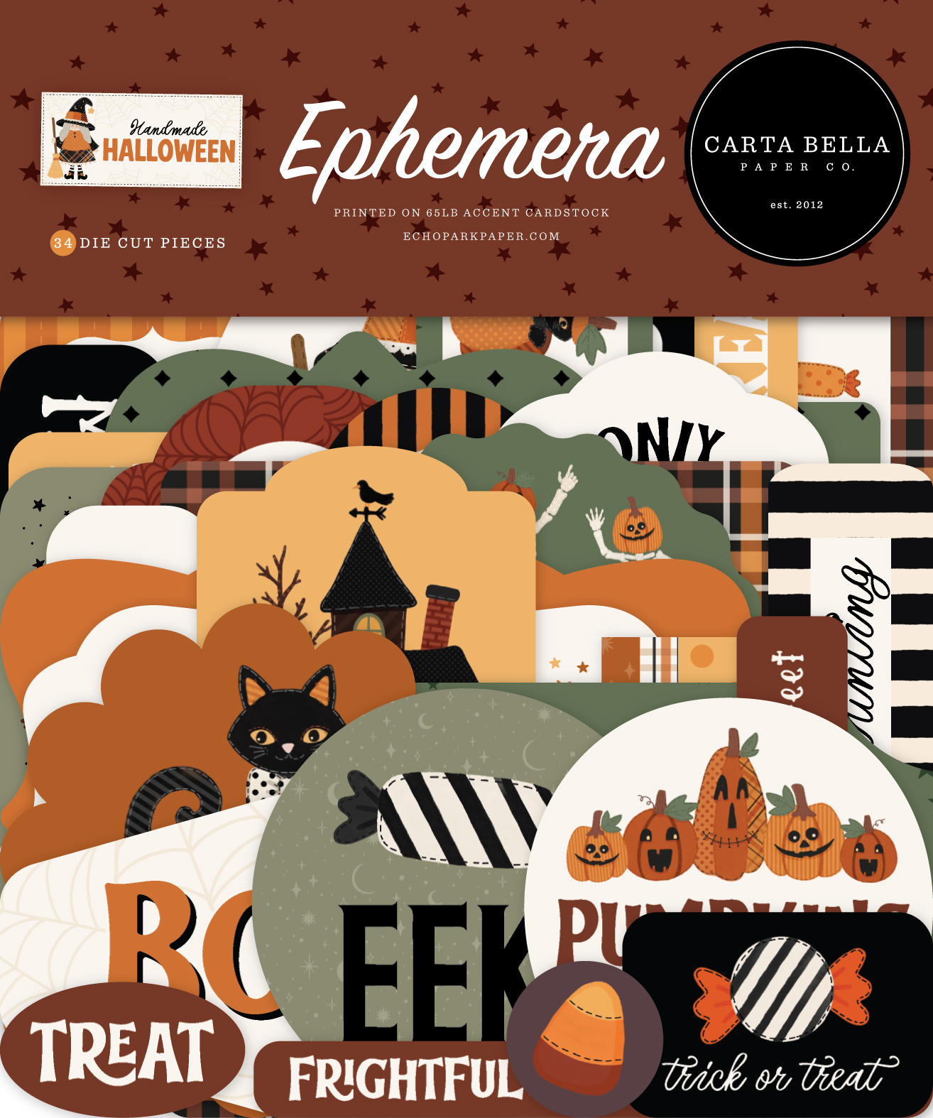 Carta Bella Handmade Halloween Echo Parkhemera