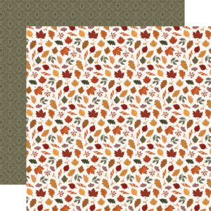 Carta Bella Here Comes Autumn 12X12 Scattered Fall Leaves