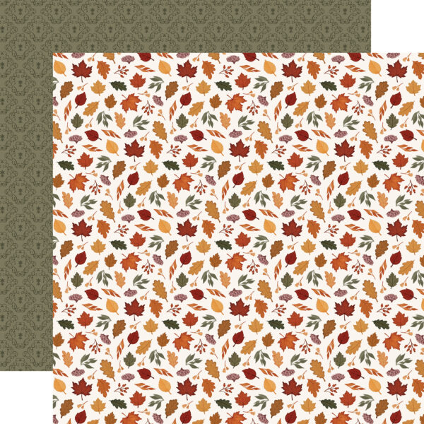 Carta Bella Here Comes Autumn 12X12 Scattered Fall Leaves Carta Bella Here Comes Autumn 12X12 Scattered Fall Leaves