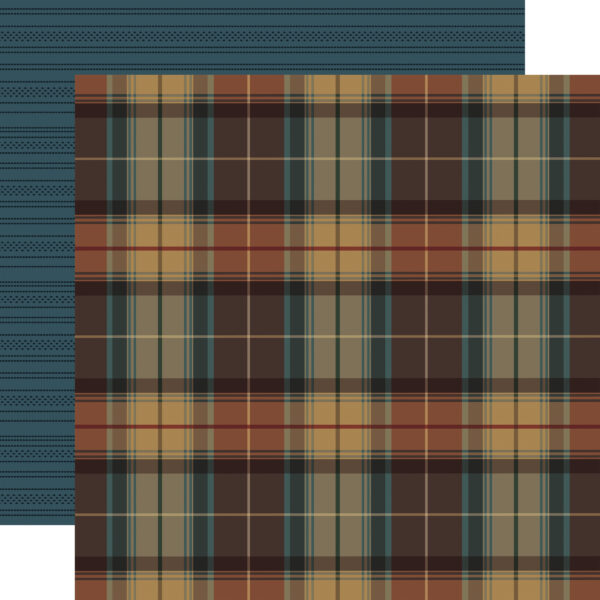 Carta Bella Here Comes Autumn 12X12 Moody Plaid Carta Bella Here Comes Autumn 12X12 Moody Plaid