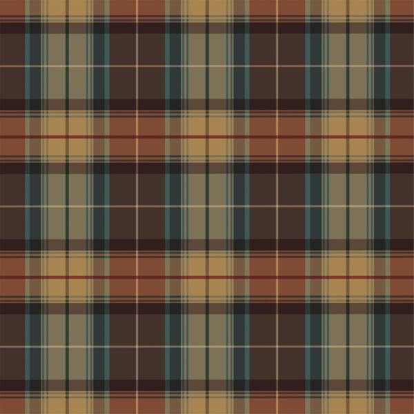 Carta Bella Here Comes Autumn 12X12 Moody Plaid