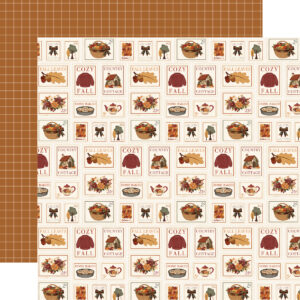 Carta Bella Here Comes Autumn 12X12 Cozy Fall Stamps