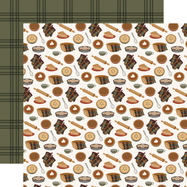 Carta Bella Here Comes Autumn 12X12 Harvest Baking Days Carta Bella Here Comes Autumn 12X12 Harvest Baking Days