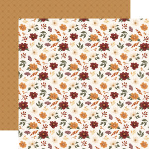 Carta Bella Here Comes Autumn 12X12 Fall Floral Picks