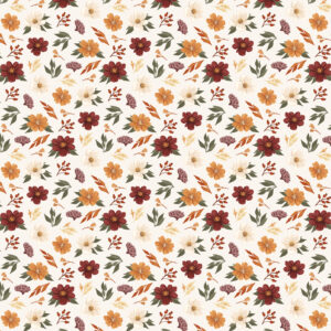 Carta Bella Here Comes Autumn 12X12 Fall Floral Picks